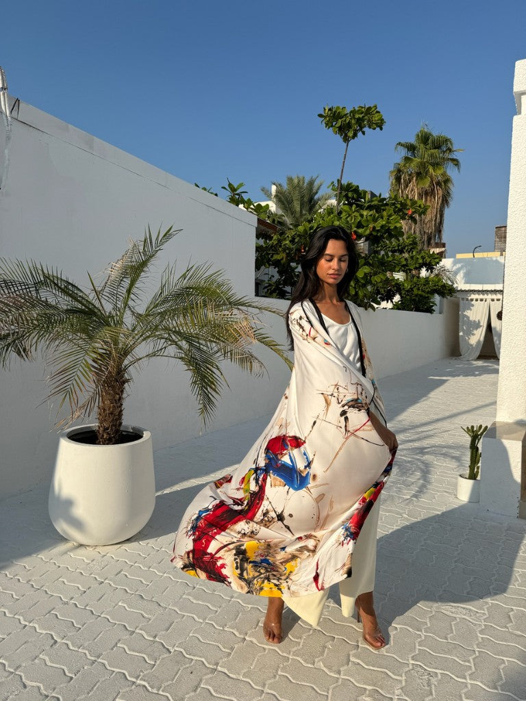 FLAIR SILK TUNIC CREAM