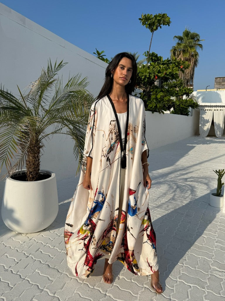 FLAIR SILK TUNIC CREAM