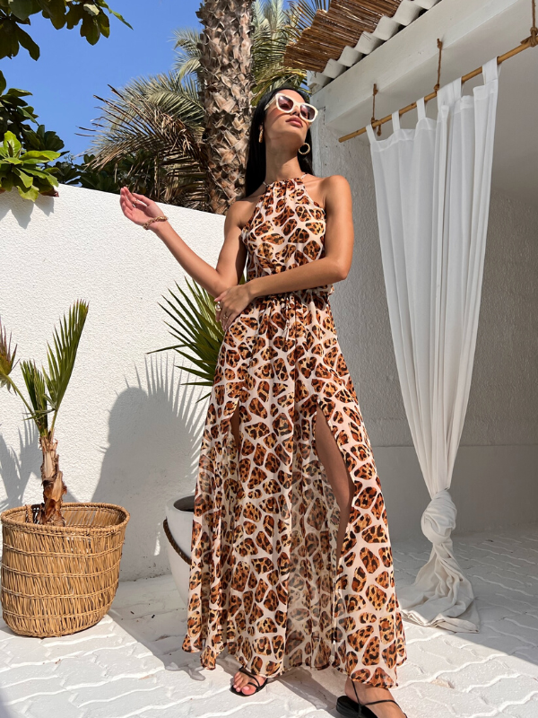 Alba print maxi dress best sale