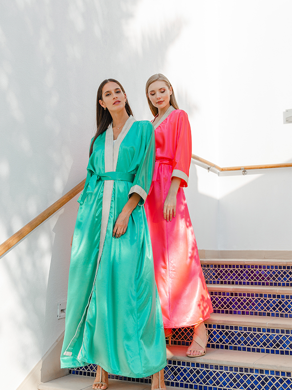 BELLA SILK JACKET FUCHSIA