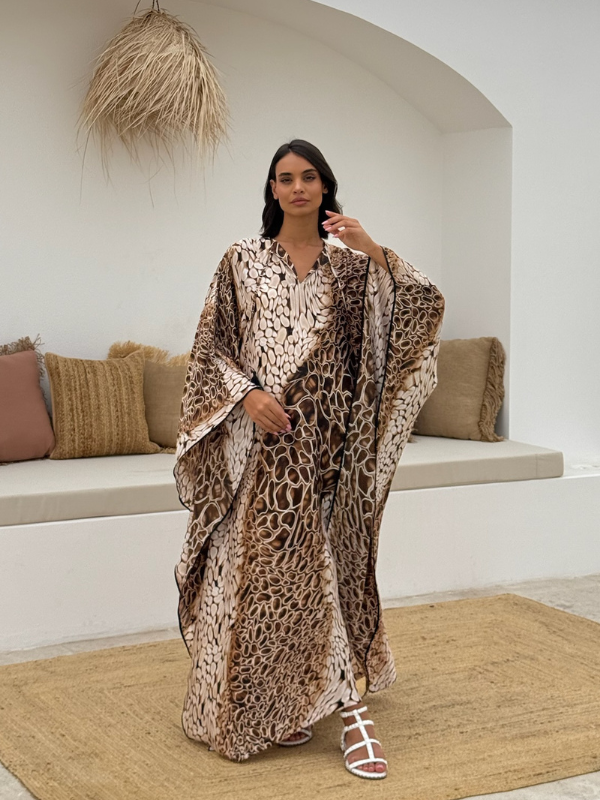 LEAH CLASSIC KAFTAN CARAMEL