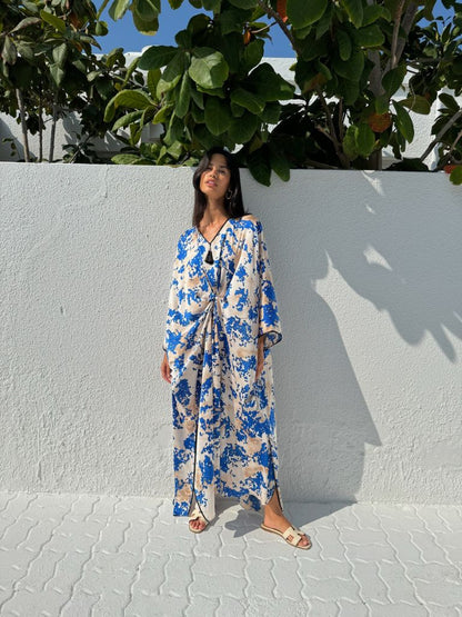 HANNAH KAFTAN BLUE