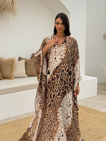 LEAH CLASSIC KAFTAN CARAMEL