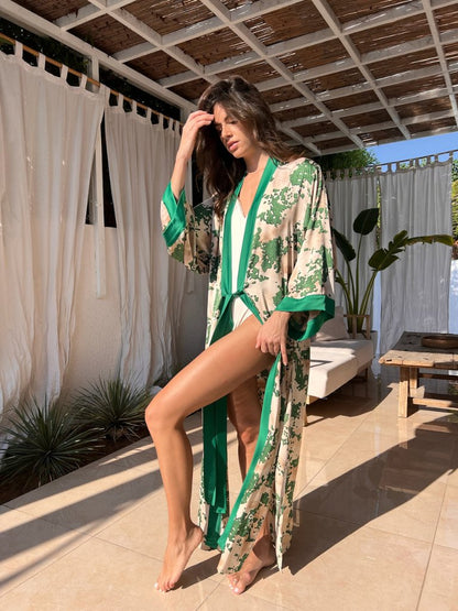 SARA KIMONO GREEN