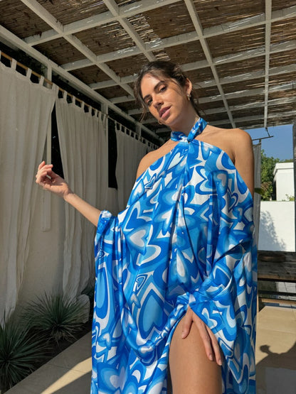 YULIA KAFTAN BLUE