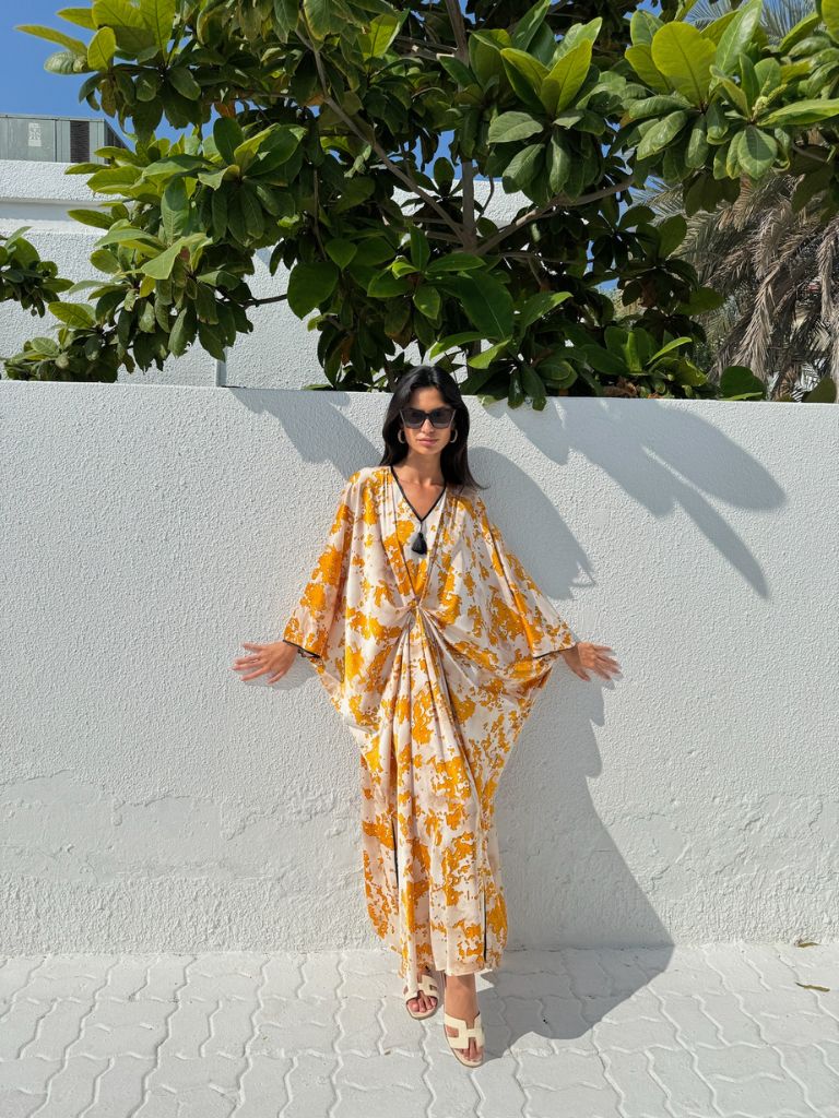 HANNAH KAFTAN YELLOW