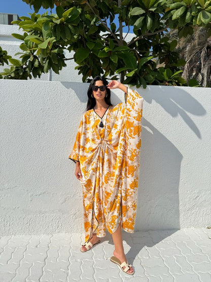 HANNAH KAFTAN YELLOW