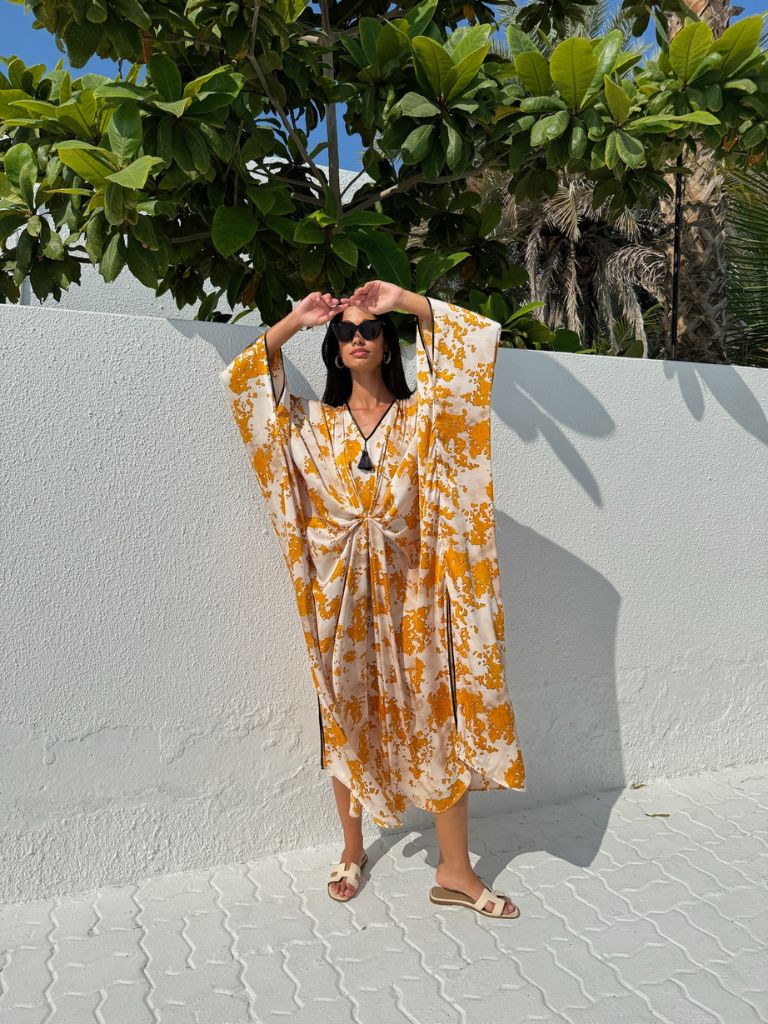 HANNAH KAFTAN YELLOW