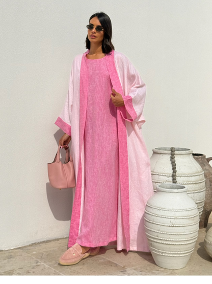 ESTELLA LINEN | SOFT & HOT PINKS