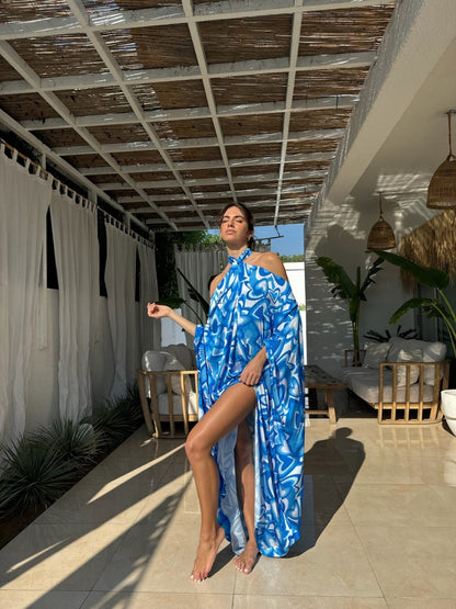 YULIA KAFTAN BLUE