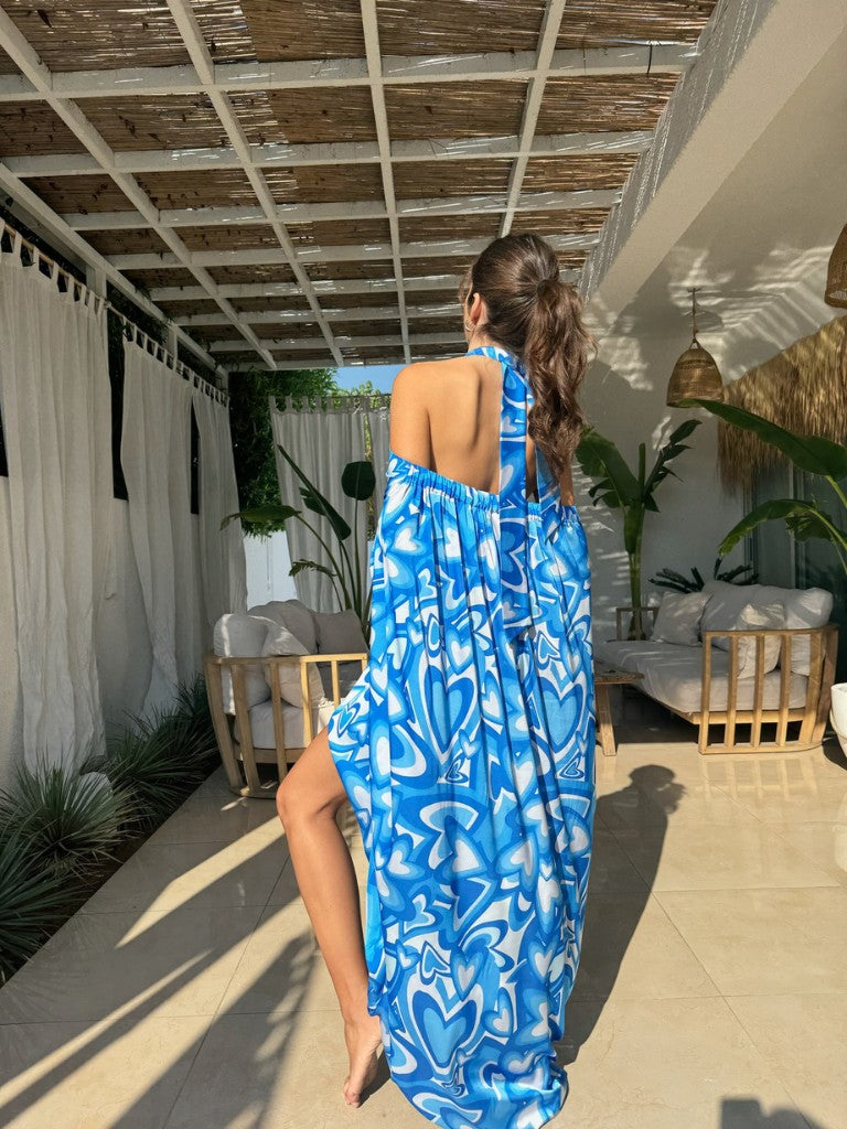 YULIA KAFTAN BLUE