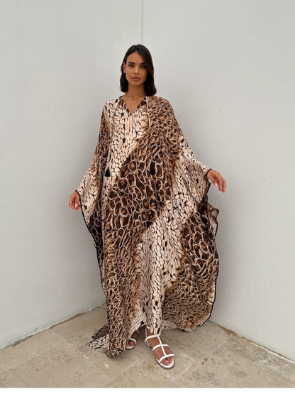 LEAH CLASSIC KAFTAN CARAMEL