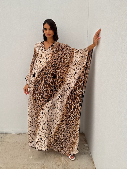 LEAH CLASSIC KAFTAN CARAMEL