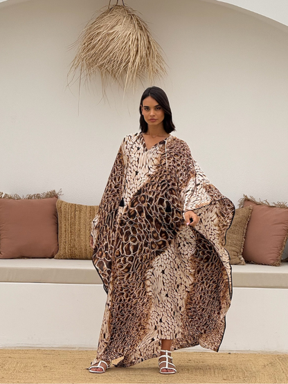 LEAH CLASSIC KAFTAN CARAMEL