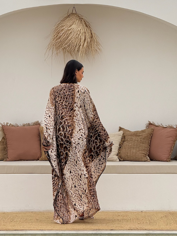 LEAH CLASSIC KAFTAN CARAMEL