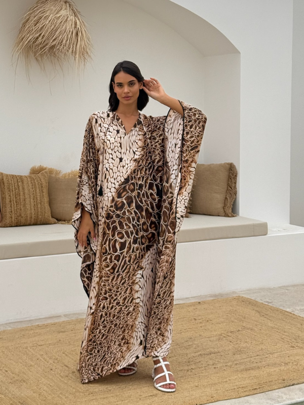 LEAH CLASSIC KAFTAN CARAMEL