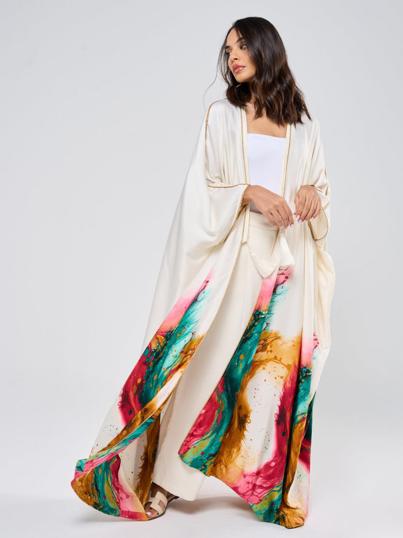 FLAIR SILK TUNIC - CREAM NEW