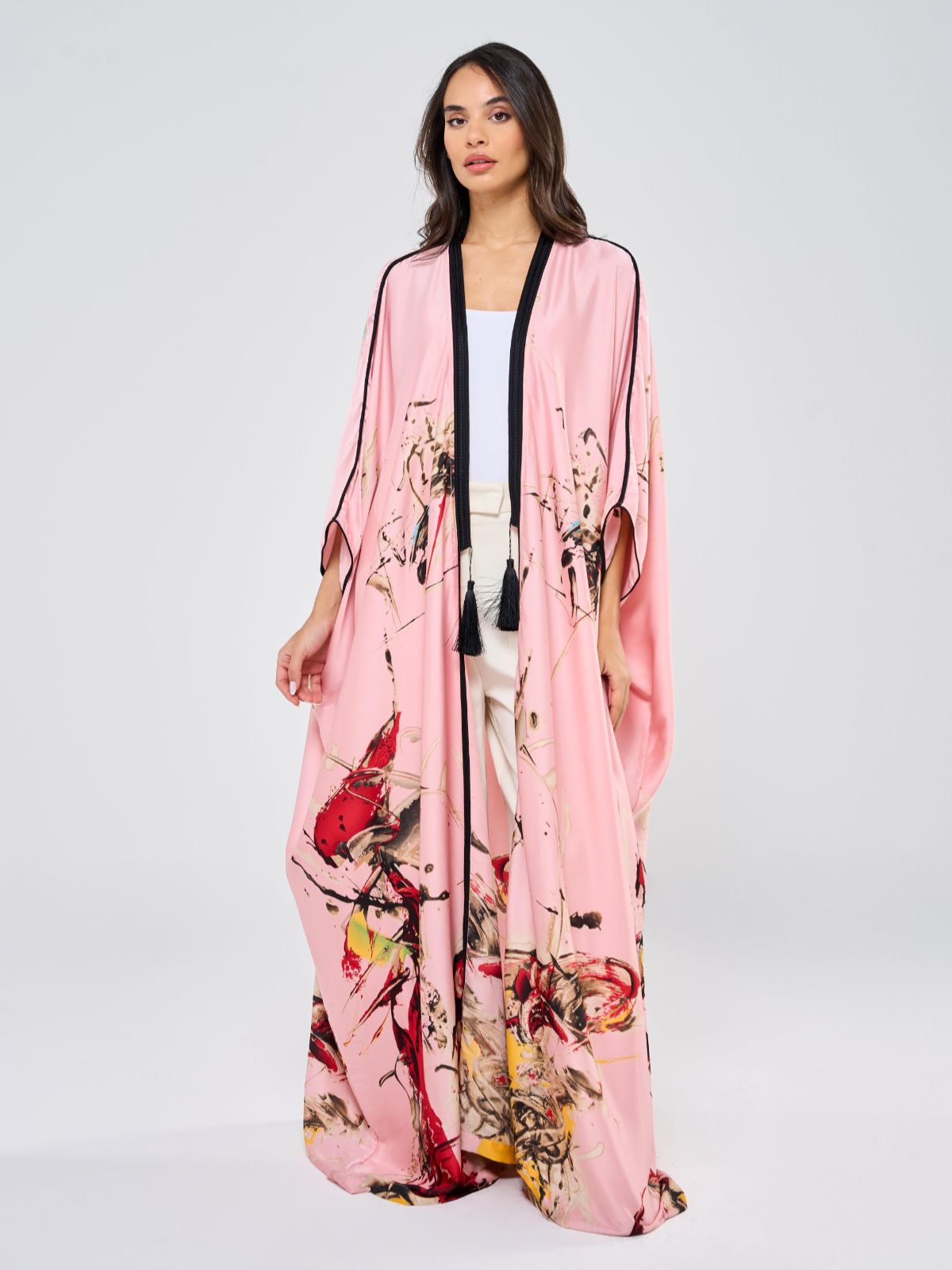 FLAIR SILK TUNIC - PINK