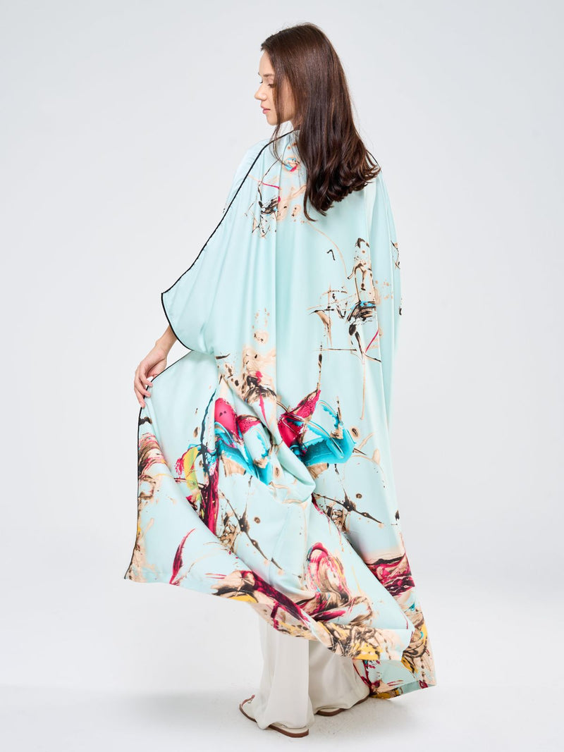 FLAIR SILK TUNIC - GREEN