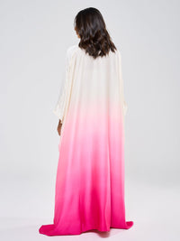 SILK TUNIC OMBREE - PINK
