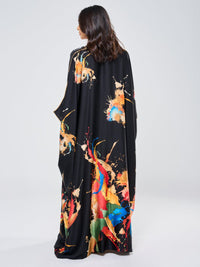 FLAIR SILK TUNIC - BLACK