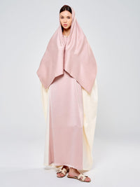 ARABELLA KAFTAN - PINK & CREAM