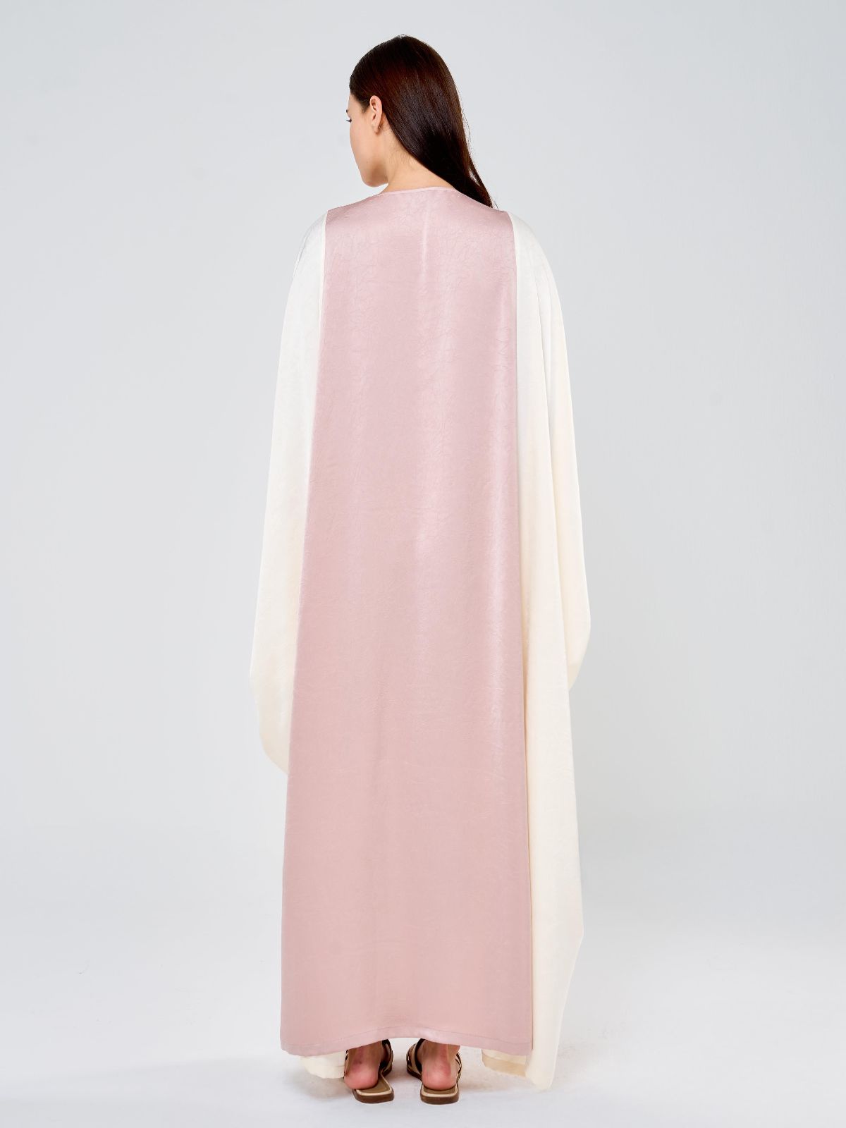 ARABELLA KAFTAN - PINK & CREAM