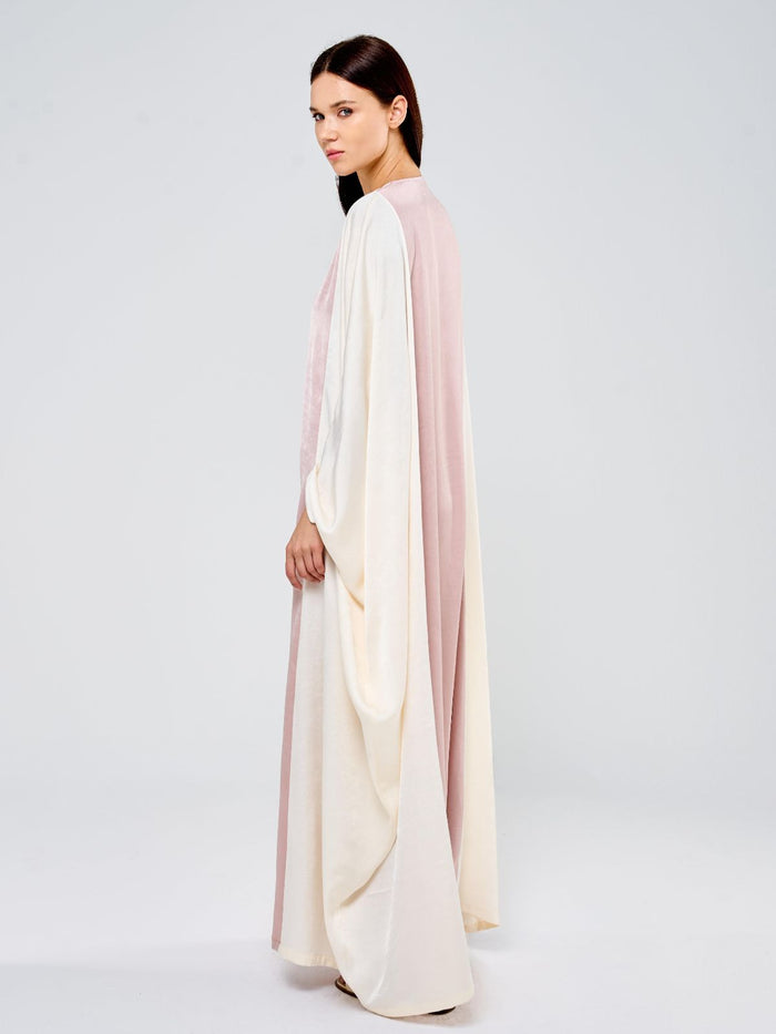 ARABELLA KAFTAN - PINK & CREAM
