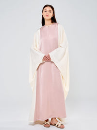 ARABELLA KAFTAN - PINK & CREAM