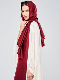 ARABELLA KAFTAN - RED & CREAM