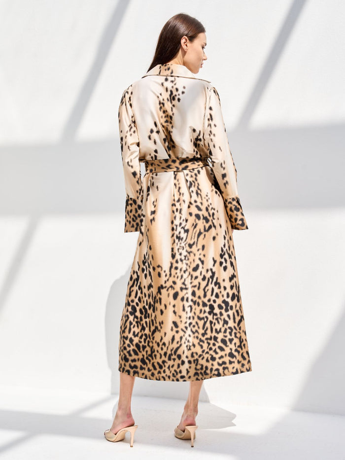 MYLA SHIRT DRESS - CARAMEL