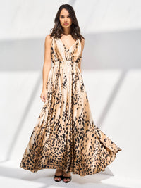 LARA DRESS - CARAMEL