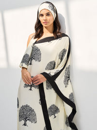 ELENA DRESS - CREAM - WTH HEADSCARF