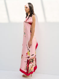 ELENA DRESS - PINK FLAIR