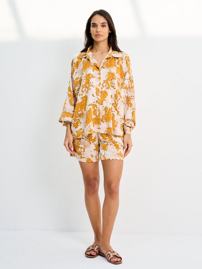 DANA SHORT SET - YELLOW