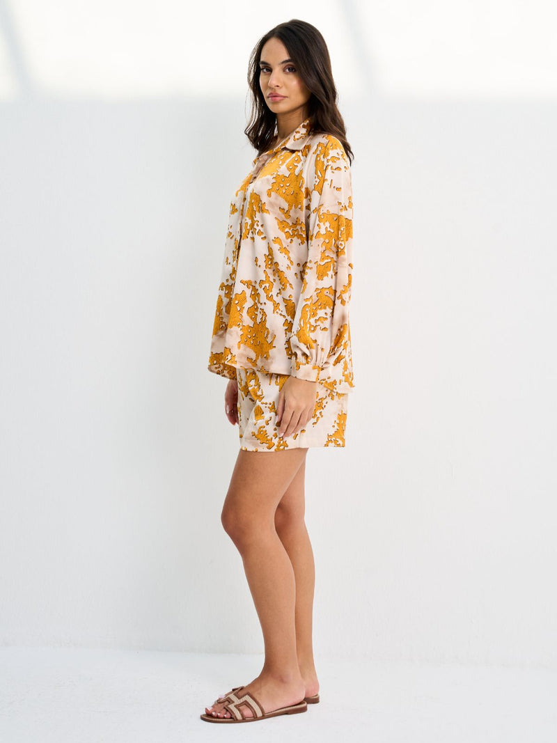 DANA SHORT SET - YELLOW