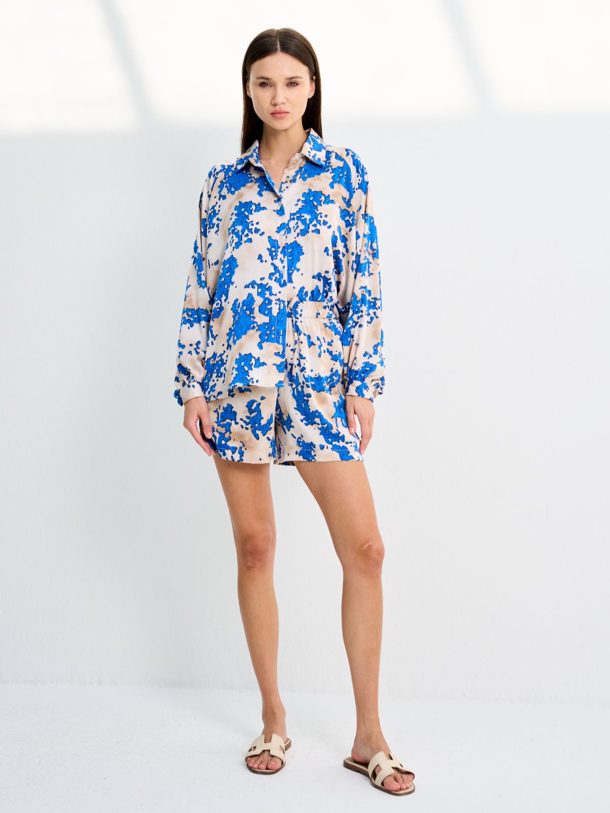 DANA SHORT SET - BLUE