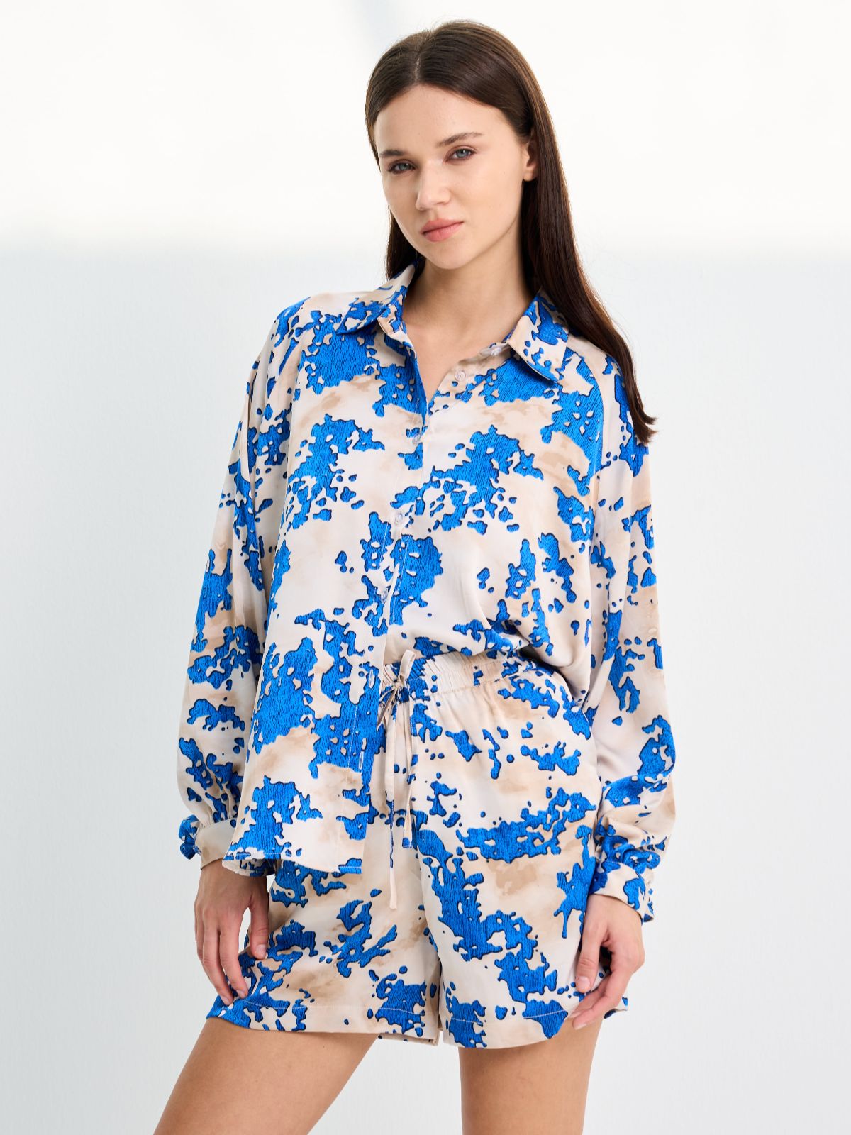 DANA SHORT SET - BLUE