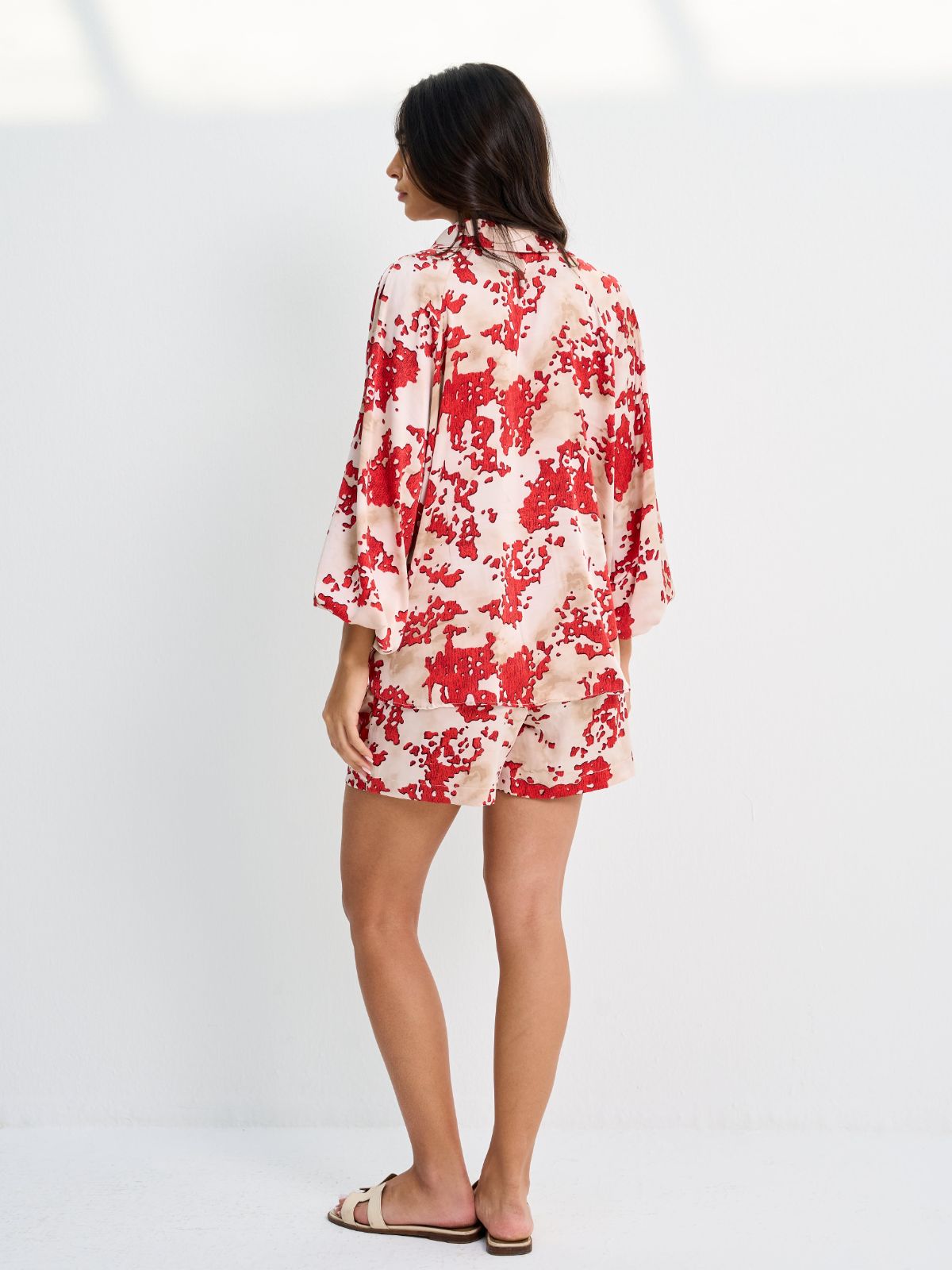 DANA SHORT SET - RED