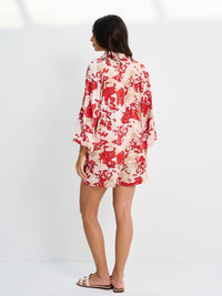 DANA SHORT SET - RED