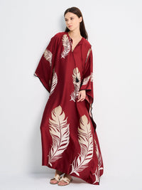 SWAN KAFTAN - RED
