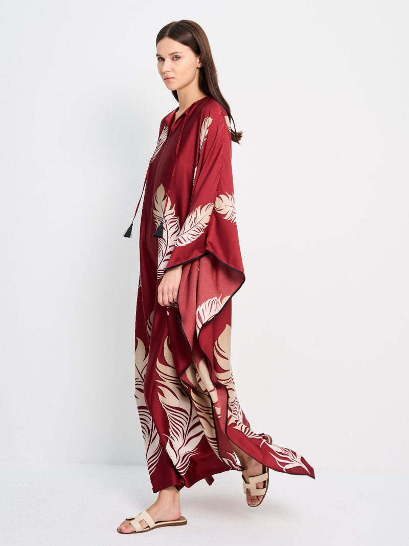 SWAN KAFTAN - RED