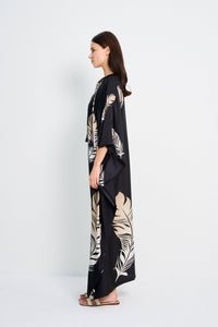SWAN KAFTAN - BLACK