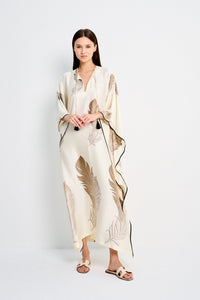 SWAN KAFTAN - CREAM