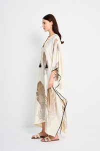 SWAN KAFTAN - CREAM