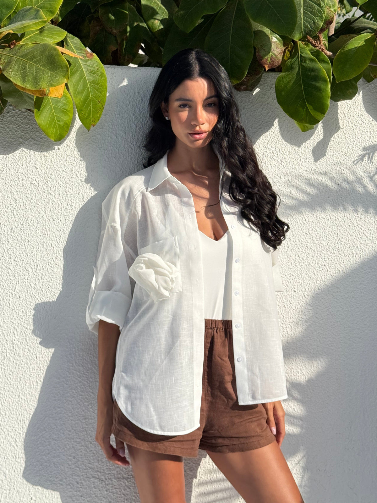 PAT COTTON-SHIRT WHITE