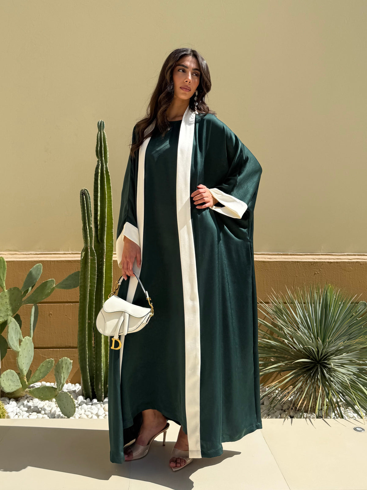 MARA SET - Green & Cream