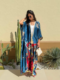 FLAIR SILK TUNIC - Royal Blue