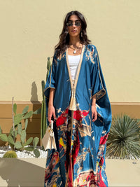 FLAIR SILK TUNIC - Royal Blue