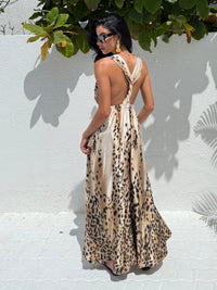 LARA DRESS - CARAMEL